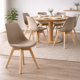 thumbnail image 2 of Silla Tulip Ecocuero Beige X6, 2 of 8
