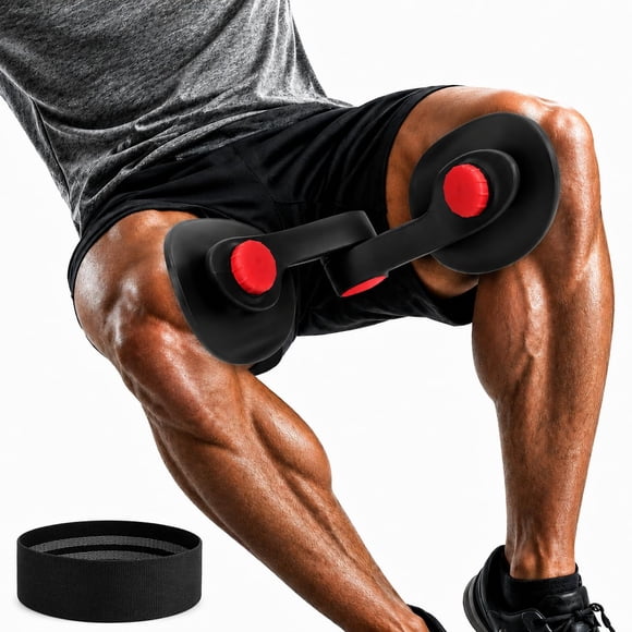 Dispositivo de ejercicio TINRIEF 16 kg de resistencia con banda – negro
