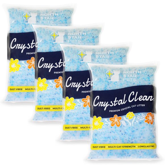 Arena para Gatos North Star Pets 4x4,3 lb Crystal Fresh