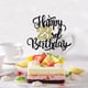 thumbnail image 5 of Decoración Para Tartas Con Purpurina Para Feliz Cumpleaños Número 23 Color Negro Y Dorado, 5 of 6
