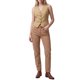 thumbnail image 2 of INSPIRE CHIC Chaleco de Traje con Forro para Mujer Blazer Cuello en V Sin Mangas Ajustado Ligero Botones Bajo Puntiagudo Corto X Pequeño Caqui, 2 of 5