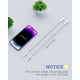 thumbnail image 3 of Cable de carga corto Aioneus para iPhone, 1 pie, 2 unidades, trenzado de nailon, 3 of 7