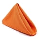 thumbnail image 1 of REGALWOVEN Juego de 12 Servilletas de Tela, Satén Lavable y Reutilizable para Restaurante, Bodas, Eventos y Fiestas Naranja 17x17 pulgadas, 1 of 6