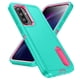 thumbnail image 2 of Para Samsung Galaxy A27 5G Case, con Soporte Integrado, a Prueba de Golpes/polvo/caídas, Cubierta Protectora Resistente de Grado Militar, Verde Claro, para Galaxy A27 5G, 2 of 7