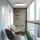 thumbnail image 5 of 3 Foco Plafon Led Redondo Sobrepuesto 36w Luz Fria Madera, 5 of 7