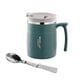 thumbnail image 2 of Vaso De Vacío Vaso Con Tapa Taza De Café Aislada Para Acampar Viajes Senderismo Verde, 2 of 3