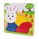 thumbnail image 1 of Rompecabezas De Animales Colores Formas Cognición Juego De Bloques 3D Rompecabezas De Madera, 1 of 5