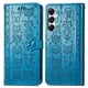 thumbnail image 1 of Funda Cartera FOXDOCK para Xiaomi Poco X6 Pro 5G , Flip PU con Relieve de Gatos y Perros, Tarjetero y Soporte, 1 of 6