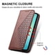 thumbnail image 5 of Funda Flip FOXDOCK para Samsung Galaxy A06 , Estilo Billetera con Diseño Rombo, Correa de Mano y Soporte, Uso Diario, 5 of 6