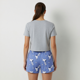 thumbnail image 2 of Pijama Manga Corta Mujer Snoopy Tennis Gris, 2 of 3