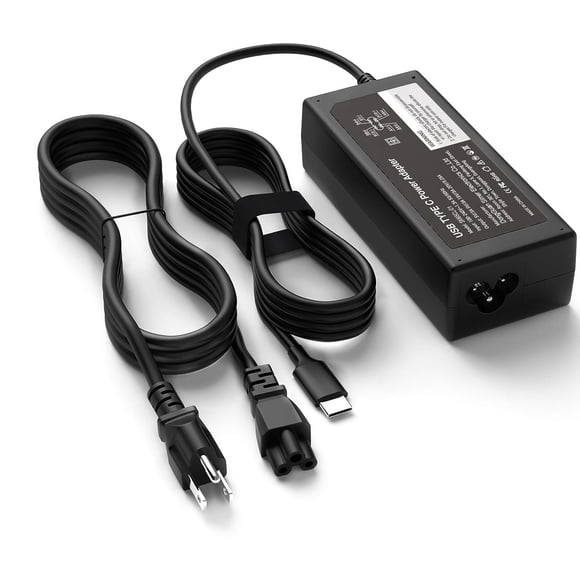 Cargador portátil Nivjuky, adaptador de alimentación rápida USB C de 65 W para Dell