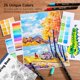 thumbnail image 4 of Rotuladores de pincel Shuttle Art 25 colores de punta doble, 4 of 8