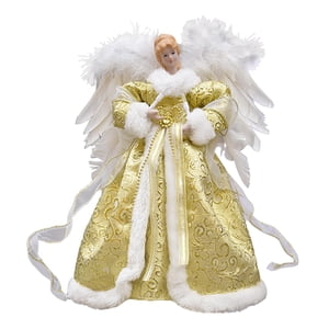 Bothyi - Árbol De Navidad Ángel Topper 10-Led Iluminado Para Decoración De Navidad Ángel 5