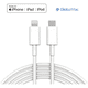 thumbnail image 2 of Cable USB-C a lightning para iphone certificado mfi, 2 of 3