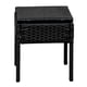 thumbnail image 4 of Taburete para terraza símil rattan cojín impermeable PACK X2, 4 of 5