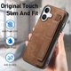 thumbnail image 4 of Funda Protectora con Correa para iPhone 16 Resistente a Golpes Marrón, 4 of 6