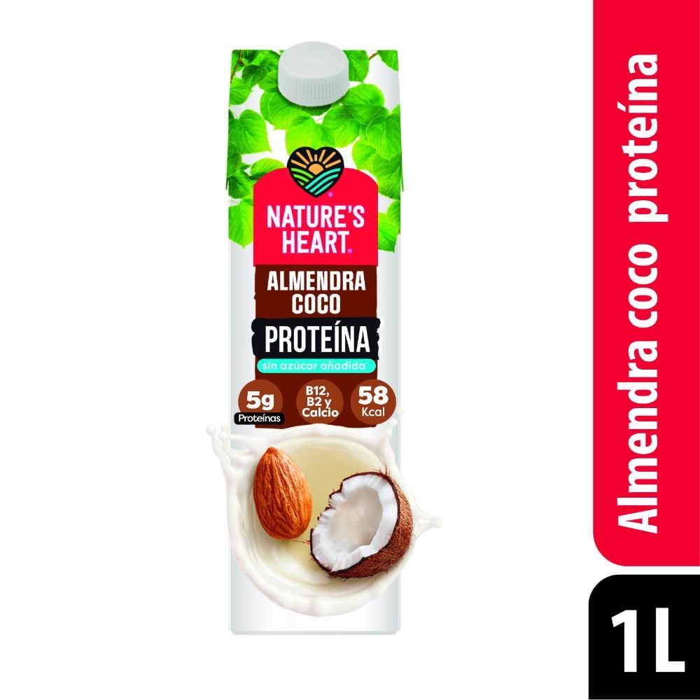 Bebida Vegetal Proteína 1 L Nature's Heart