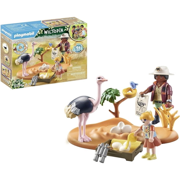 Playmobil Wiltopia Guardianes de Avestruz Set 71296