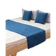thumbnail image 2 of Juego De Piecera De Cama Mas 2 Cojin Con Fundas Modelo Plush Azul, 2 of 4
