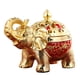 thumbnail image 3 of Estatua De Elefante Quemador De Incienso Soporte De Incienso Para Escritorio Decoración Del Hogar Rojo, 3 of 5