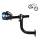 thumbnail image 1 of Soporte Mural Para Bicicletas 30kg Giro 360° Tipo Pinza Negro, 1 of 8