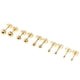 thumbnail image 1 of Pendiente de 5 pares de aretes de 2 mm a 6 mm, bola de disco, acero inoxidable, pendientes de oro, 1 of 3