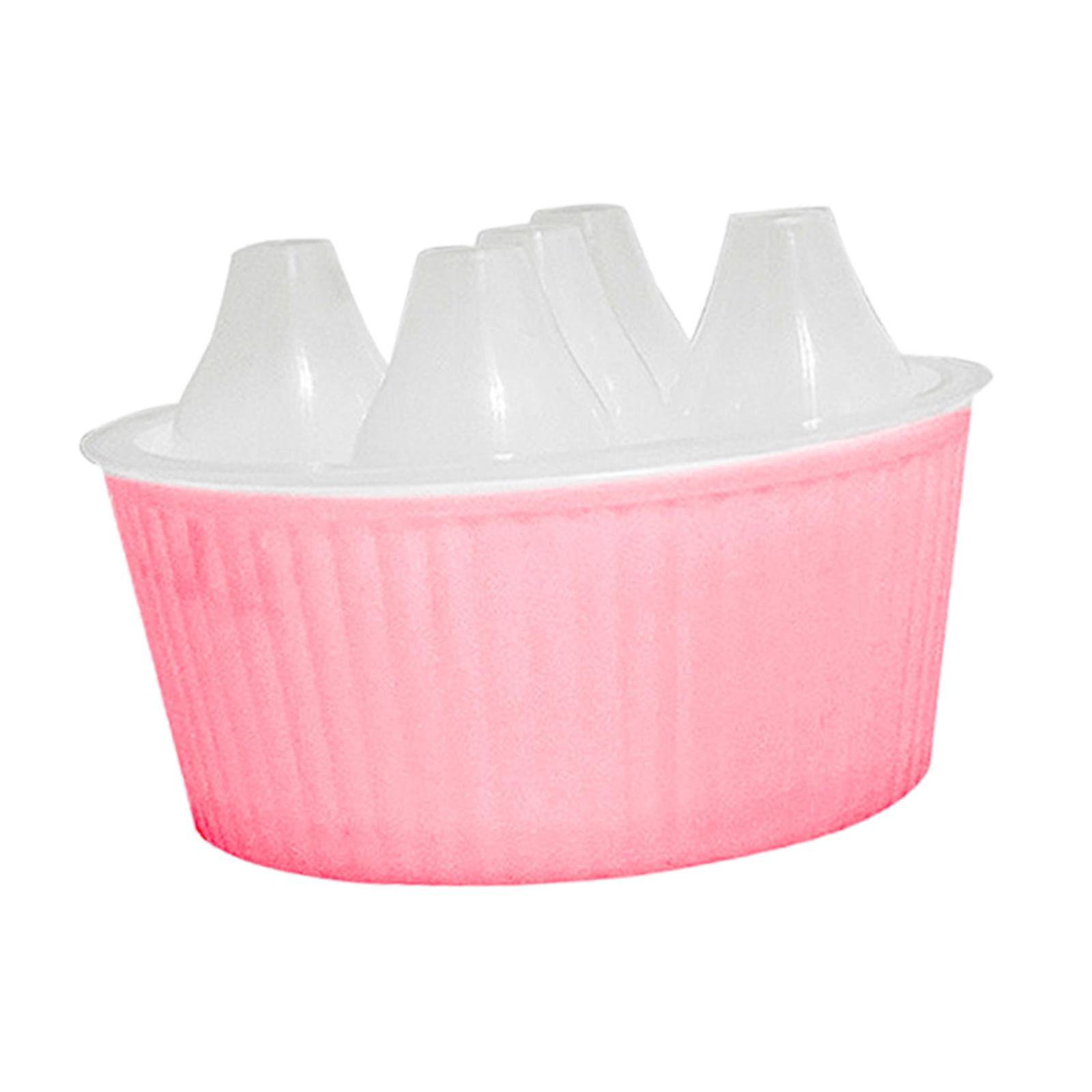 Ioensy - Macetero Para Bombilla De Tulipán Con Cinco Agujeros Para Bombilla De Tulipán De 14 Cm Jardín Exterior Rosa