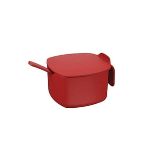 Azucarero De Plástico Línea Casual Coza 300 Ml Rojo Bold