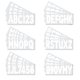 thumbnail image 3 of Pegatinas para embarcaciones SankWin 7,6 cm Kit alfanumérico, 3 of 5