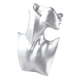thumbnail image 1 of Escaparate De Material De Resina Exhibidor De Joyas Soporte Colgante L + Resina Plateada, 1 of 5