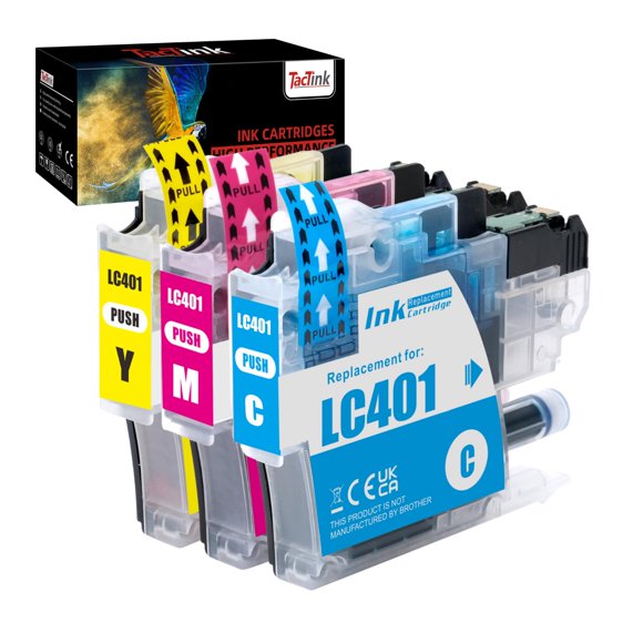 Cartuchos de tinta TacTink LC401 pack de 3 (CMY)