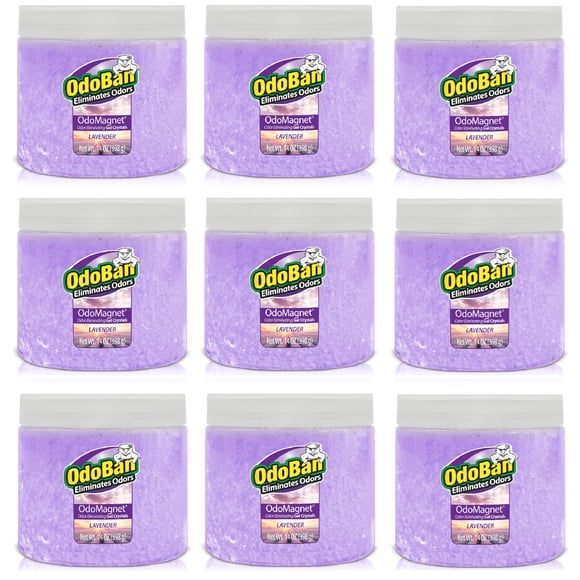 Desodorante de Área OdoBan 398 g Lavanda - Pack de 9
