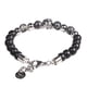 thumbnail image 2 of BRAZALETE UNISEX GINO RODINIS B535 | Negro/Plateado, 2 of 3