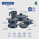 thumbnail image 4 of Tramontina Batería De Cocina 9 Piezas Azul, 4 of 4