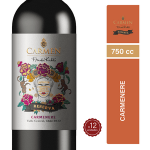 Carmen Frida Kahlo - Vino Carmen Reserva Fk Car (12X750)