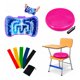 thumbnail image 1 of Pack Sensorial Escolar rosa, Regulación Autismo, Tdah, Niños, 1 of 4