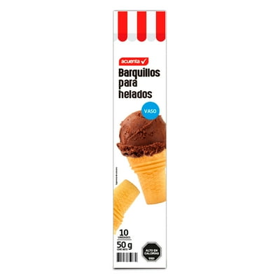 Barquillo Para Helado Vaso 50 G Acuenta