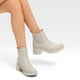thumbnail image 2 of Botin Beige Casual Mujer Weide ZS31, 2 of 8