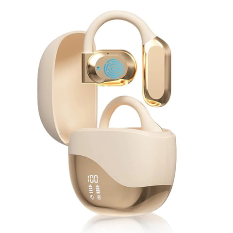 Aaronmei Audífonos Traductores En Tiempo Real 3 En 1 Apricot