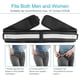 thumbnail image 3 of Cinturón Dainely, cinturón transpirable para la espalda baja, para mujeres y hombres, pélvico y lumbar, con correas de soporte ajustables y antideslizantes, color negro, 2 unidades, 3 of 7