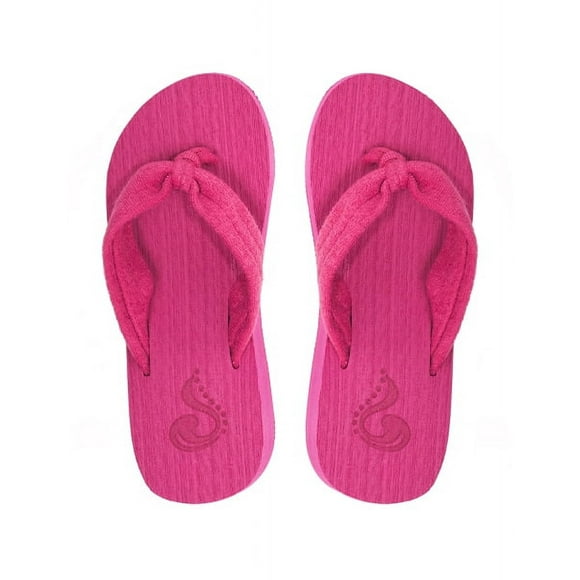 Chalas Con Plataforma Fucsia Mujer 37