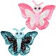 thumbnail image 1 of Mariposa de peluche reversible con lentejuelas – Rhode Island Novelty, 1 of 5