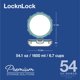 thumbnail image 2 of Fuente para hornear LocknLock 24 cm de vidrio transparente con tapa, 2 of 9
