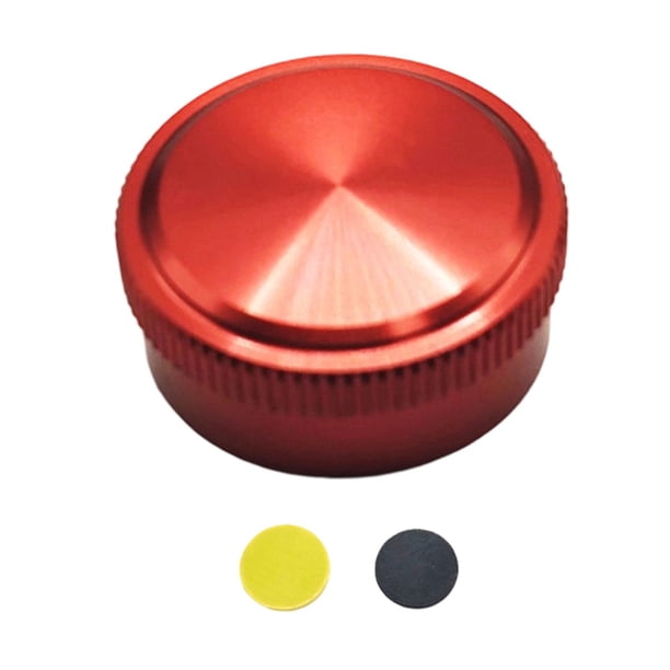 Tapa De Perilla De Tensión De Carrete De Aleación De Aluminio, Piezas Resistentes Para Modificación De Carrete De Pesca, Color Rojo