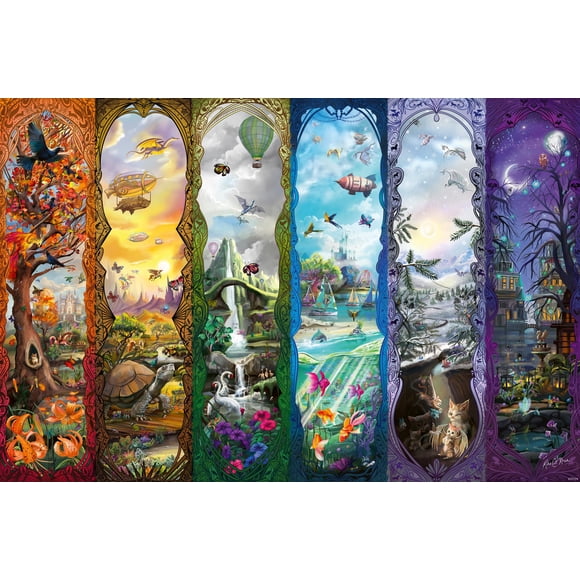 Rompecabezas Ravensburger The Six Portals de 7000 piezas Premium