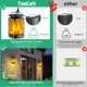 thumbnail image 2 of Linterna solar TomCare mejorada Flickering Flame, paquete de 2, 2 of 7