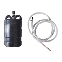 Magideal - Bola De Prueba De Plomería Con Tapón De Tubería Inflable Con Enchufe De Presión De Tubo De Tubo De Extensión Para Mantenimiento De Tuberías , Dn100 Mm