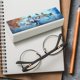 thumbnail image 4 of Serpiente Blanca Estuche Rígido para Gafas de Cuero PU Protector con Forro de Felpa Premium Suave para Hombres y Mujeres, 4 of 6