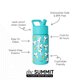 thumbnail image 2 of Botella de agua Simple Modern Peanuts Kids 400 mL de acero inoxidable, 2 of 7