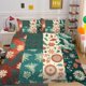 thumbnail image 1 of Christmas Tree Gifts Santa Claus Quilt Duvet Cover Set Pillowcase Children3-Piece Bedding Set, 1 of 4
